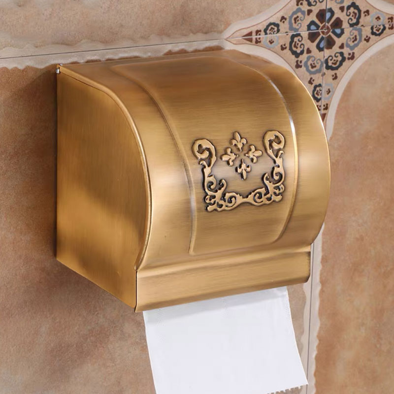 Home Bathroom Towel Dispenser - Caixa de tecido titular do banheiro