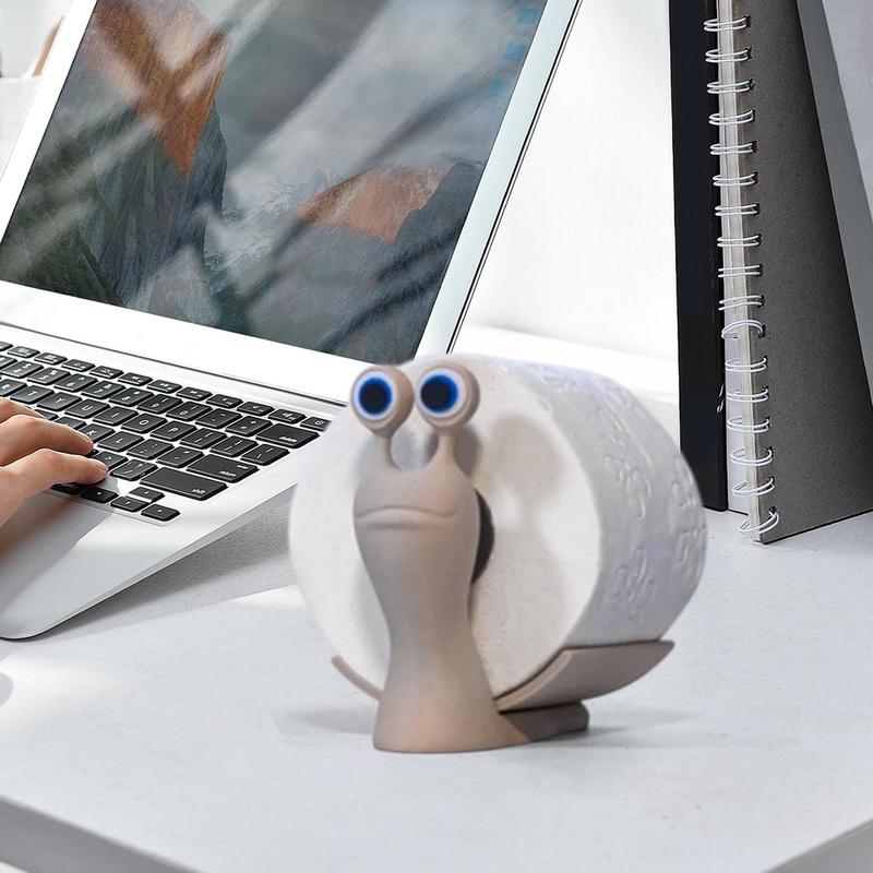 Home Bathroom Towel Dispenser - Caracol suporte de papel higiênico contador