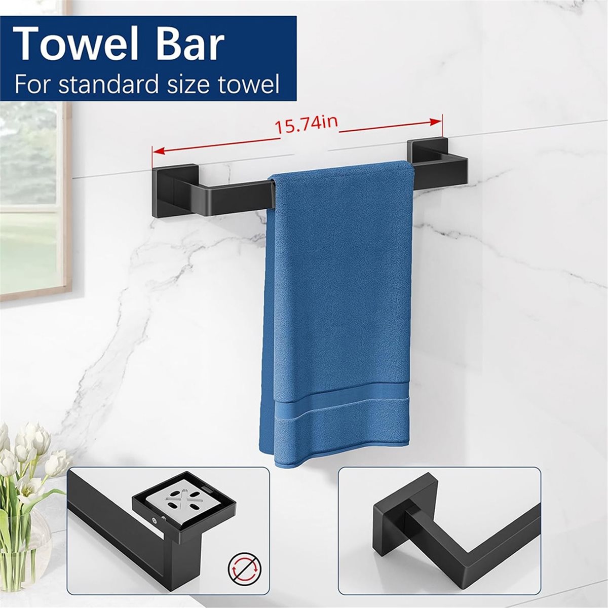 Home Hardware Bathroom Accessories - Conjunto de Acessórios para Banheiro com