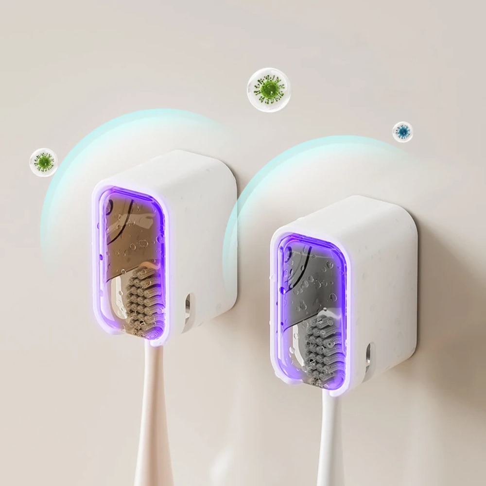 Toothbrush Holder Set - 2 pçs titular escova de dentes