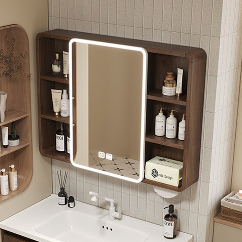 Home Bathroom Shelf - Armário de Banheiro com Espelho e