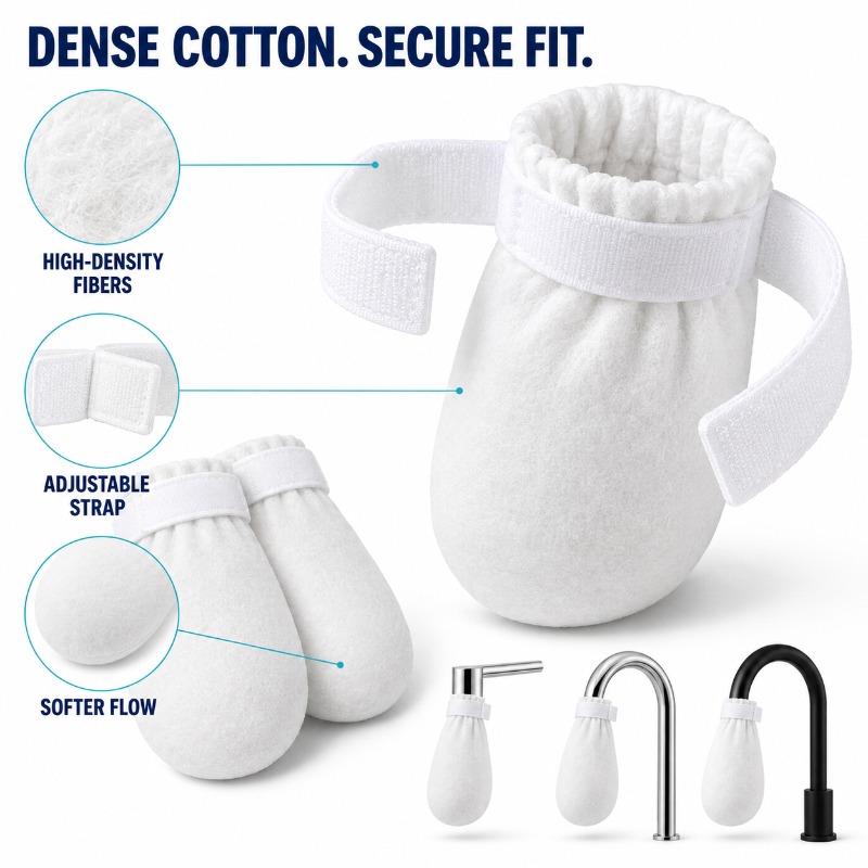 Home Bathroom Taps - Saco Filtrante para Torneira em Malha