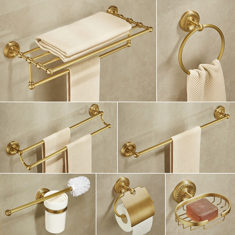 Home Hardware Bathroom Accessories - Suporte de Toalhas de Metal Estilo