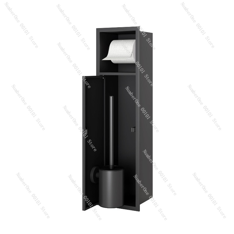 Toilet Brush Holder - Suporte Premium de Aço Inoxidável 304