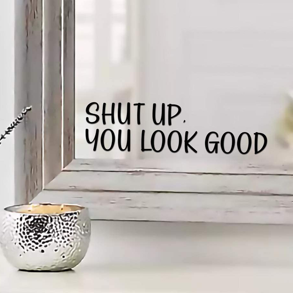 Home Goods Bathroom Mirrors - Sh * t UP Você parece
