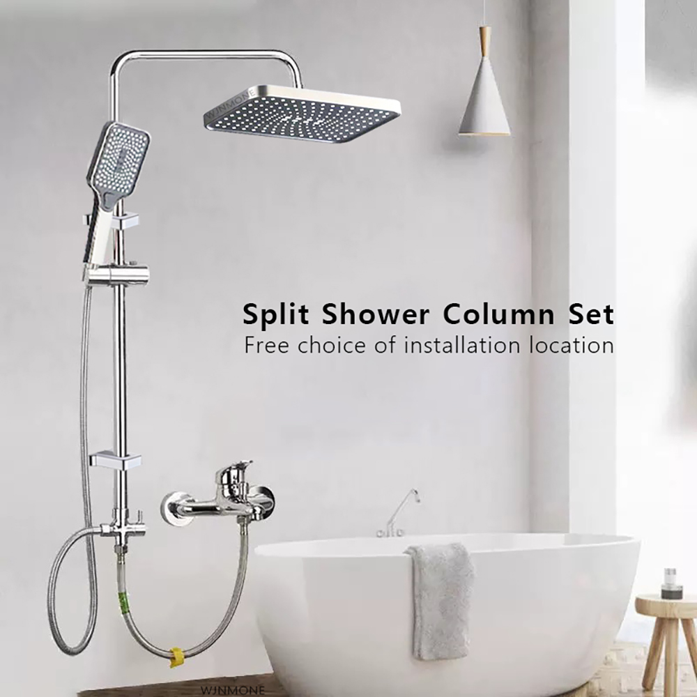 Home Bathroom Taps - Conjunto de coluna de chuveiro dividida