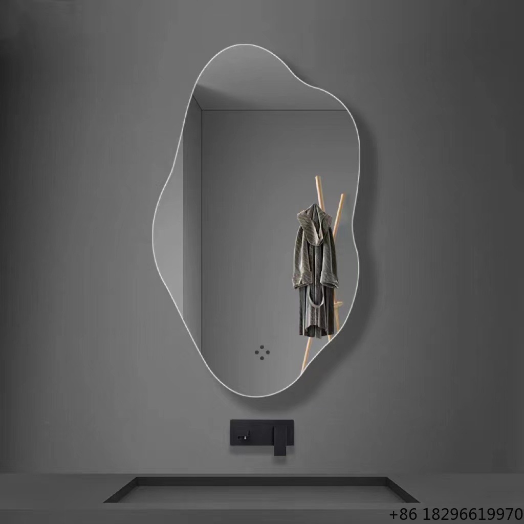 Home Goods Bathroom Mirrors - Espelho de Parede Irregular para Banheiro,