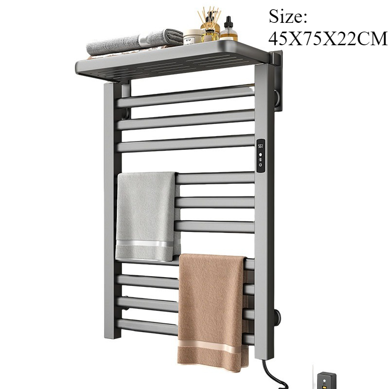 Home Bathroom Shelf - Toalheiro Elétrico de Metal para Banheiro,
