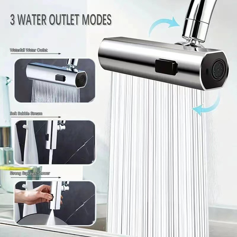 Novo 3 modos torneira da cozin - Home Bathroom Taps avaliação e preço