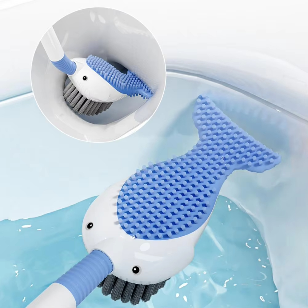 Esguicho baleia escova de toal - Toilet Brush Holder avaliação e preço