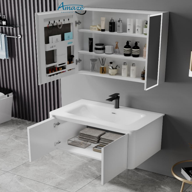 Armário de Banheiro AMAZE Mode - Home Living Bathroom Vanity avaliação e preço