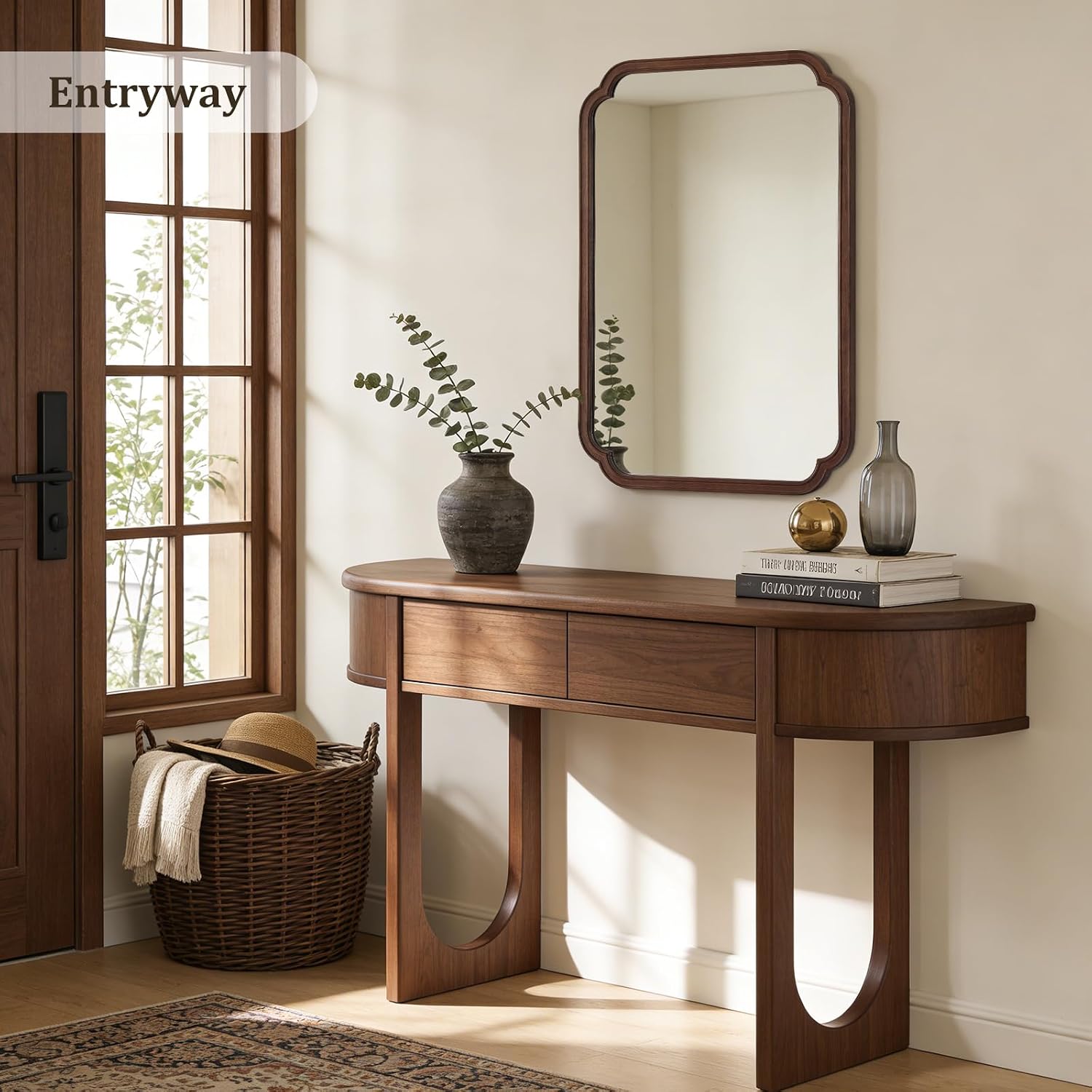 Espelho de Banheiro de Madeira - Home Living Bathroom Vanity avaliação e preço