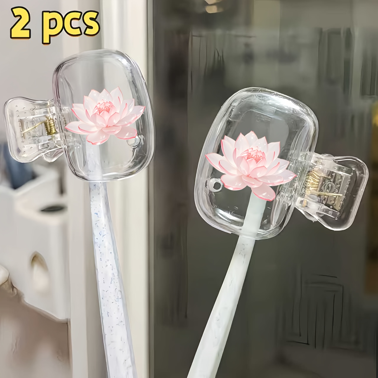 Conjunto Portátil de 2 Suporte - Toothbrush Holder Set avaliação e preço