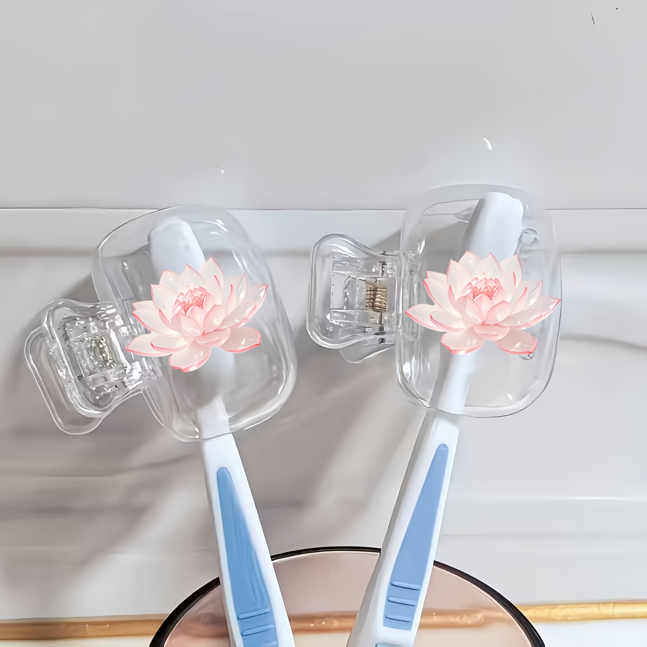 Conjunto Portátil de 2 Suporte - Toothbrush Holder Set avaliação e preço
