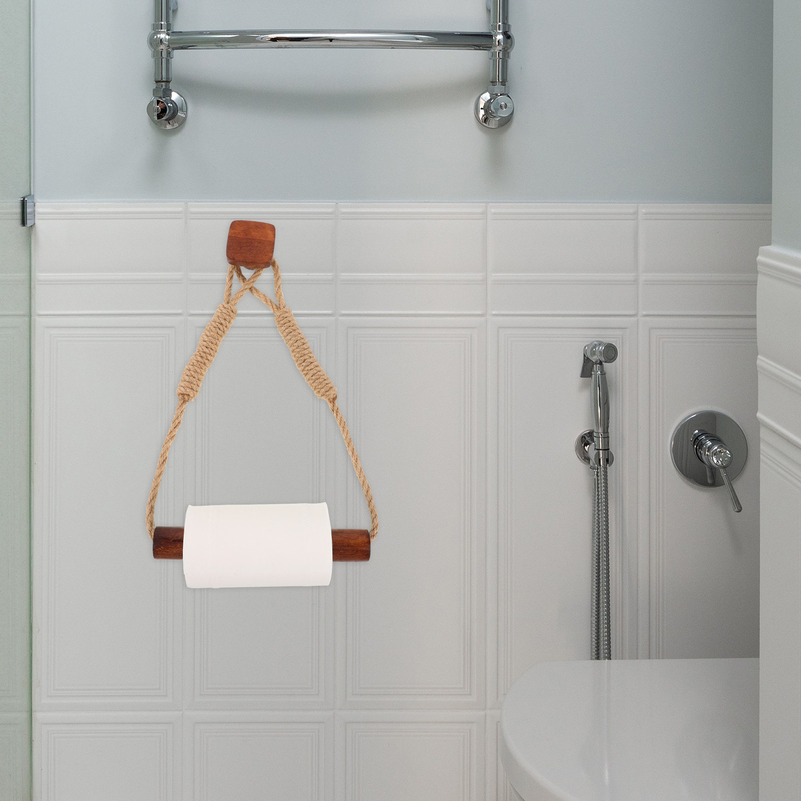 Suporte de Papel Higiênico de  - Home Bathroom Towel Dispenser avaliação e preço