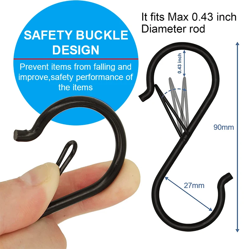 10 /100 pçs ganchos de suspens - Home Bathroom Shelf avaliação e preço