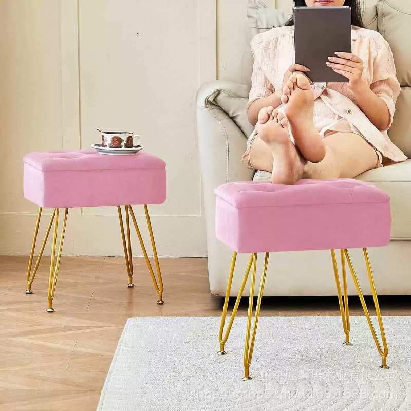 Puff Moderno de Luxo com Armaz - Home Living Bathroom Vanity avaliação e preço