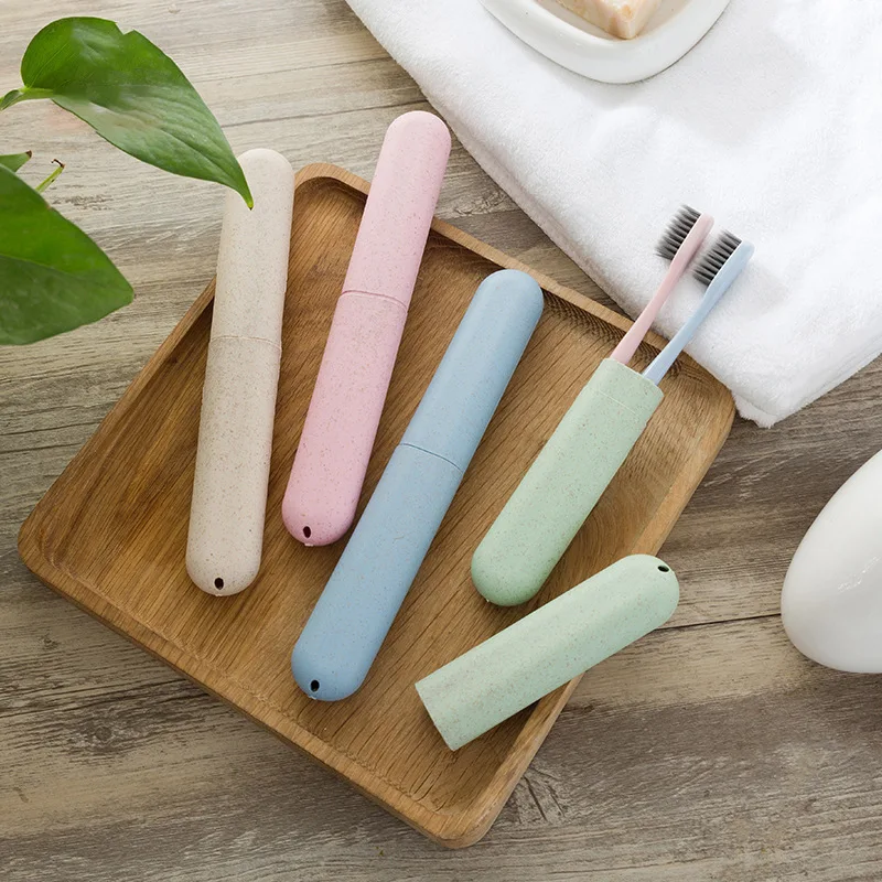 2 pçs/set leve e portátil supo - Toothbrush Holder Set avaliação e preço