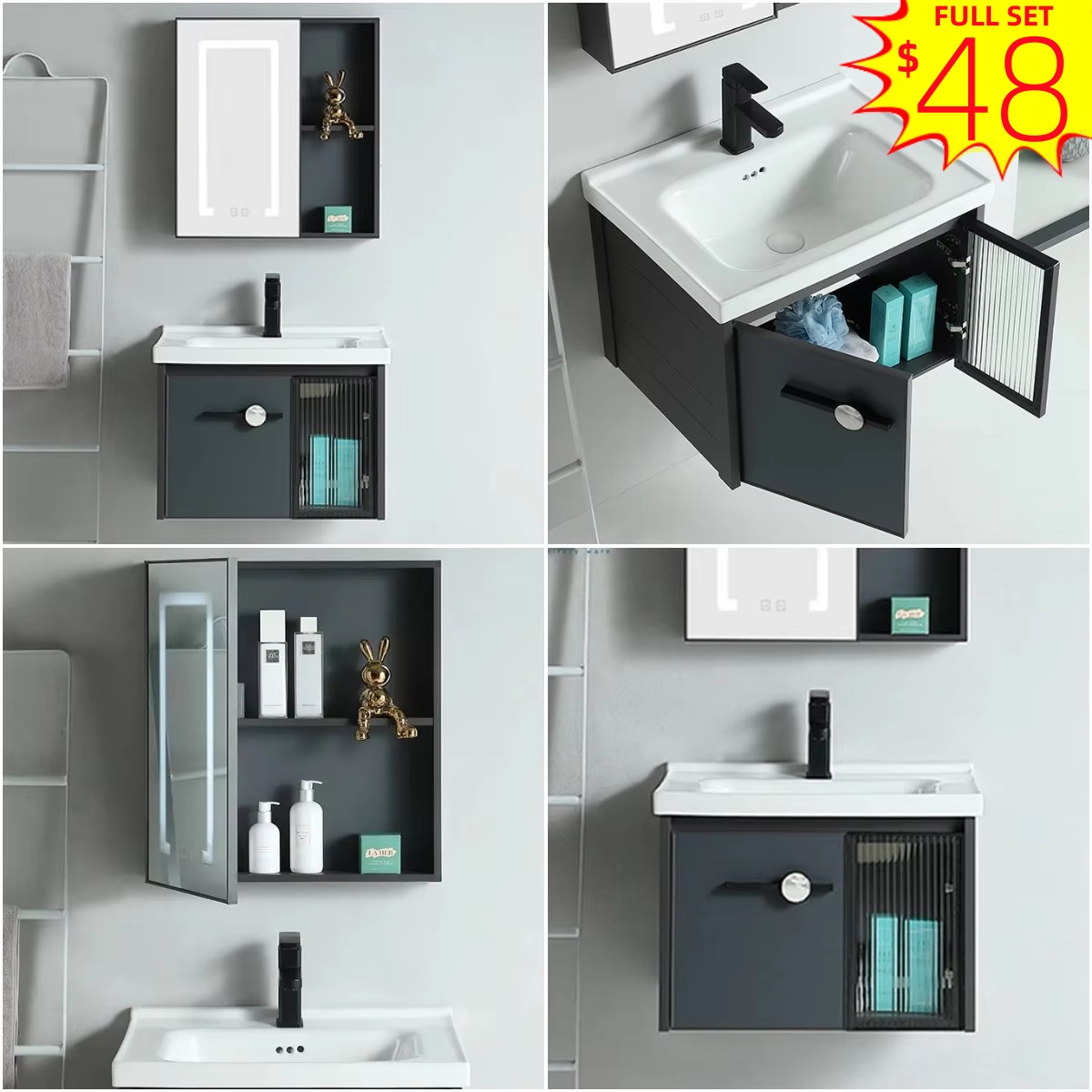 Armário de Banheiro Moderno de - Home Living Bathroom Vanity avaliação e preço