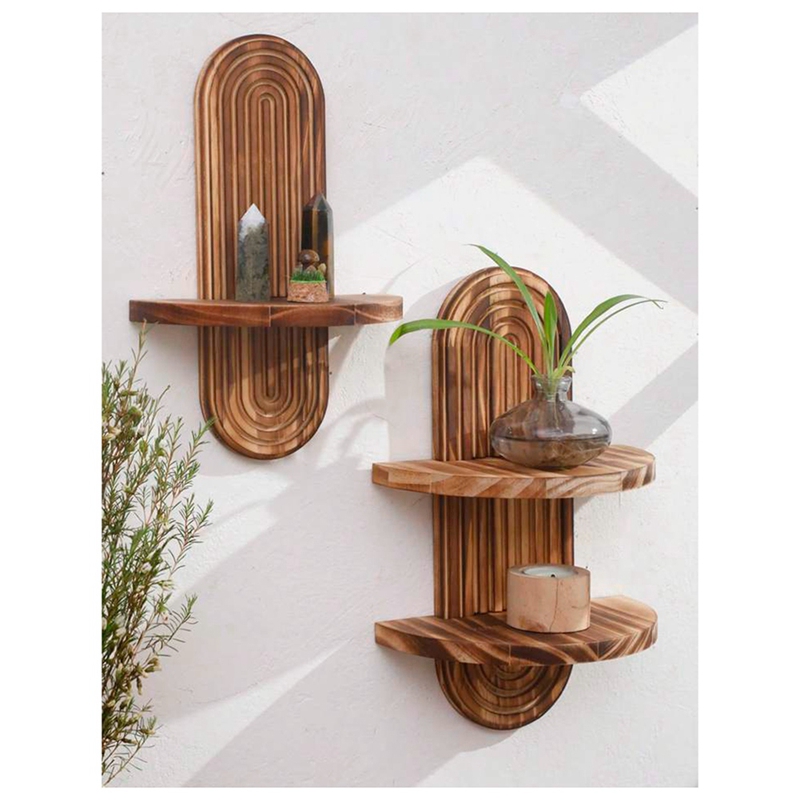 Prateleira Geométrica de Pared - Home Bathroom Shelf avaliação e preço