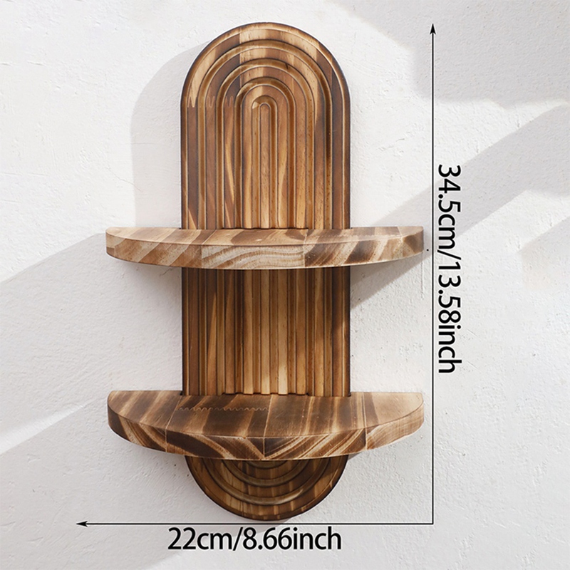 Prateleira Geométrica de Pared - Home Bathroom Shelf avaliação e preço