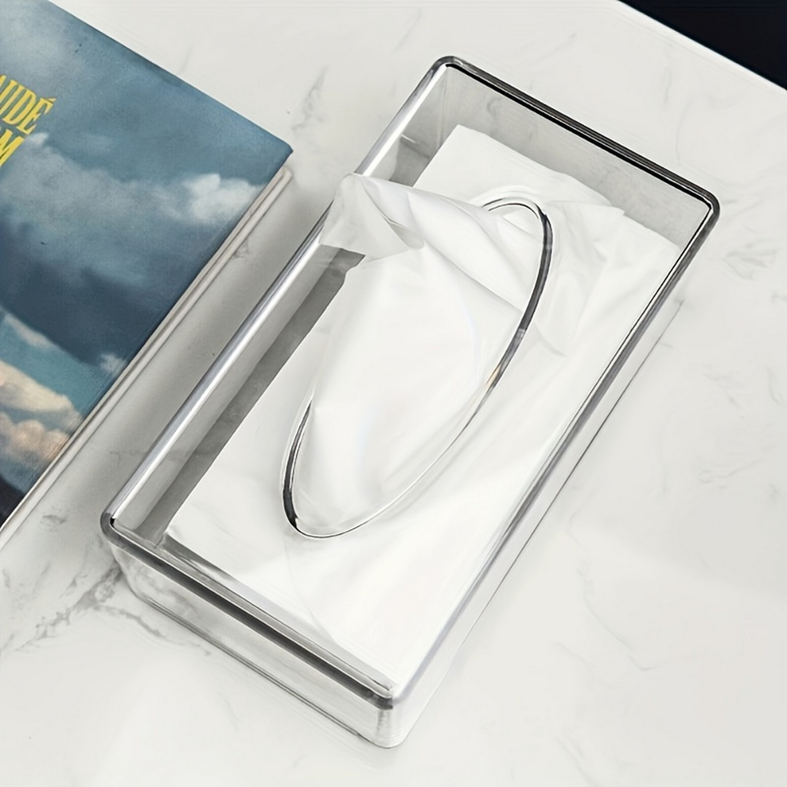 Organizador de Caixa de Lenços - Home Bathroom Towel Dispenser avaliação e preço