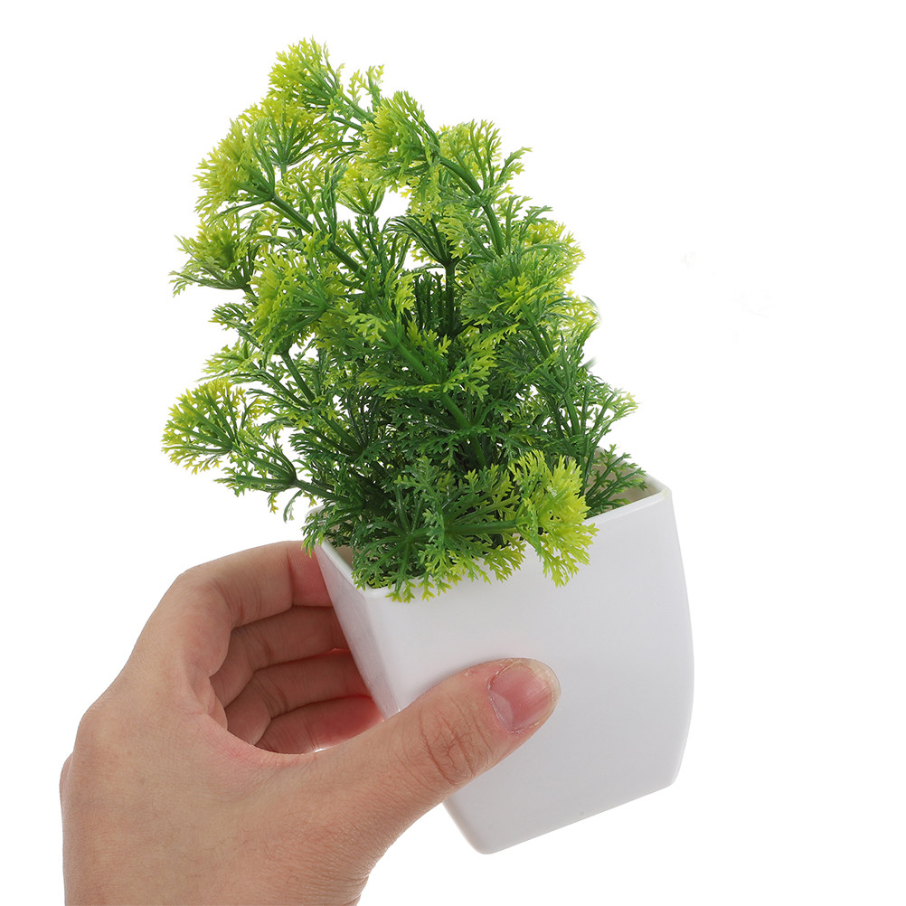 2 Peças de Plantas Artificiais - Home Bathroom Shelf avaliação e preço
