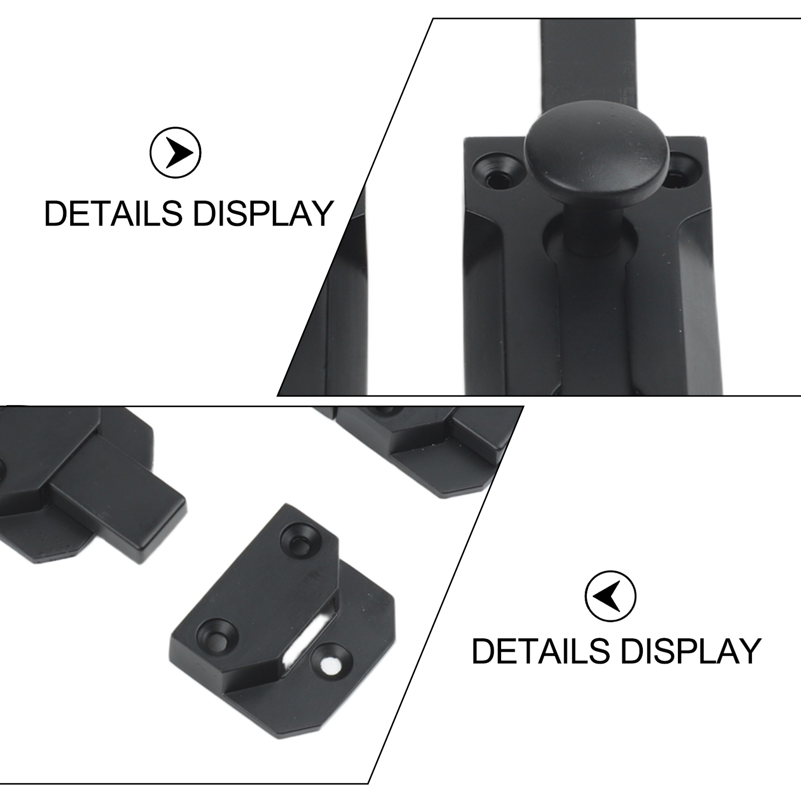 Fechadura deslizante para armá - Home Hardware Bathroom Accessories avaliação e preço