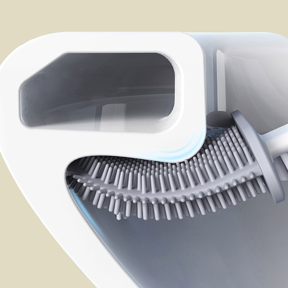 Escova de toalete de silicone  - Toilet Brush Holder avaliação e preço