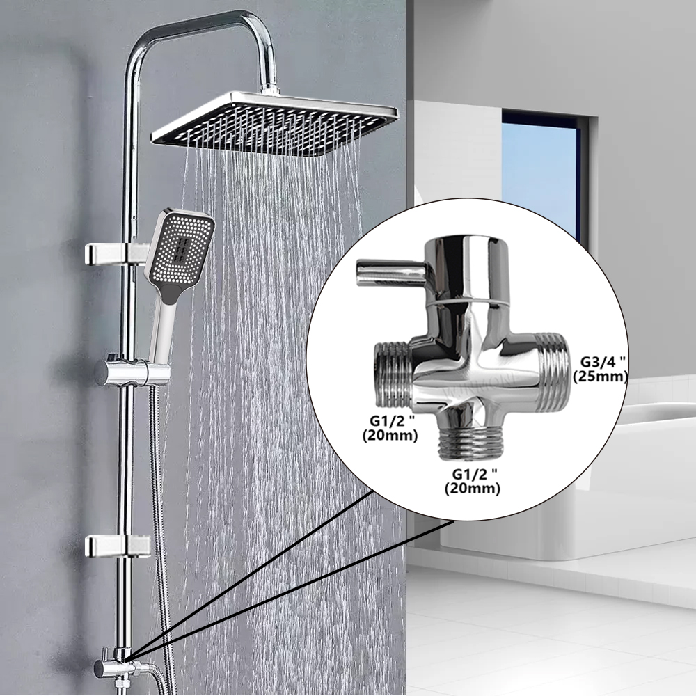 Conjunto de coluna de chuveiro - Home Bathroom Taps avaliação e preço