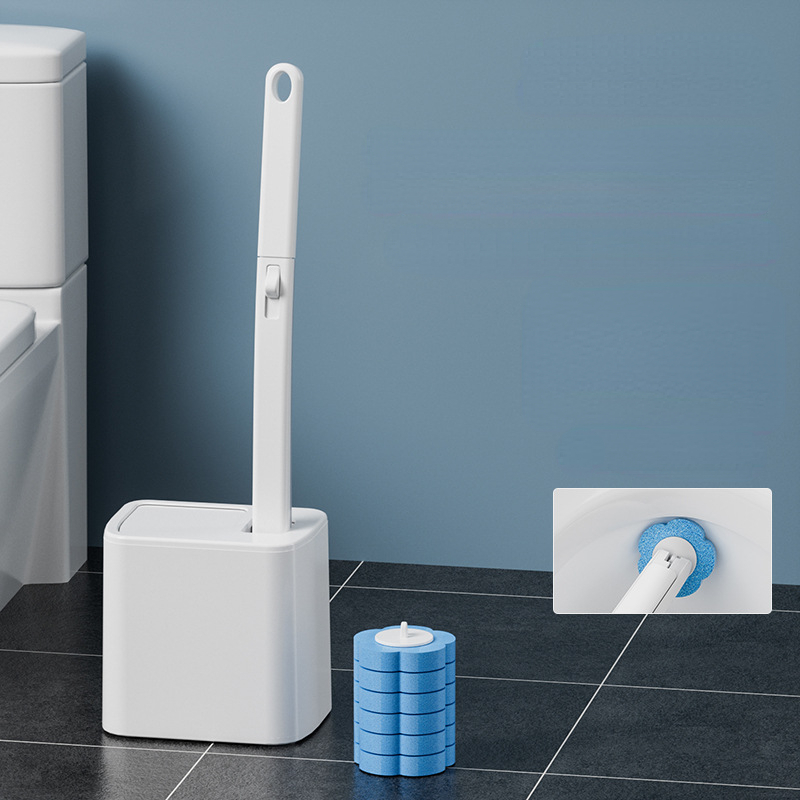 Escova descartável do toalete  - Toilet Brush Holder avaliação e preço