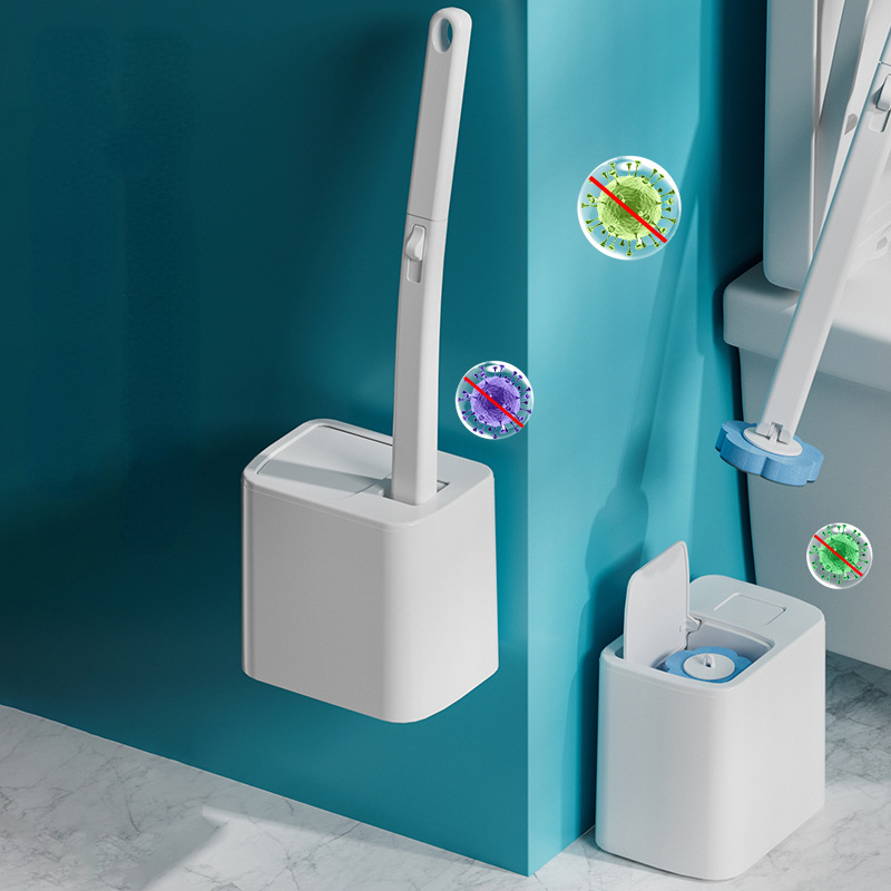 Escova descartável do toalete  - Toilet Brush Holder avaliação e preço