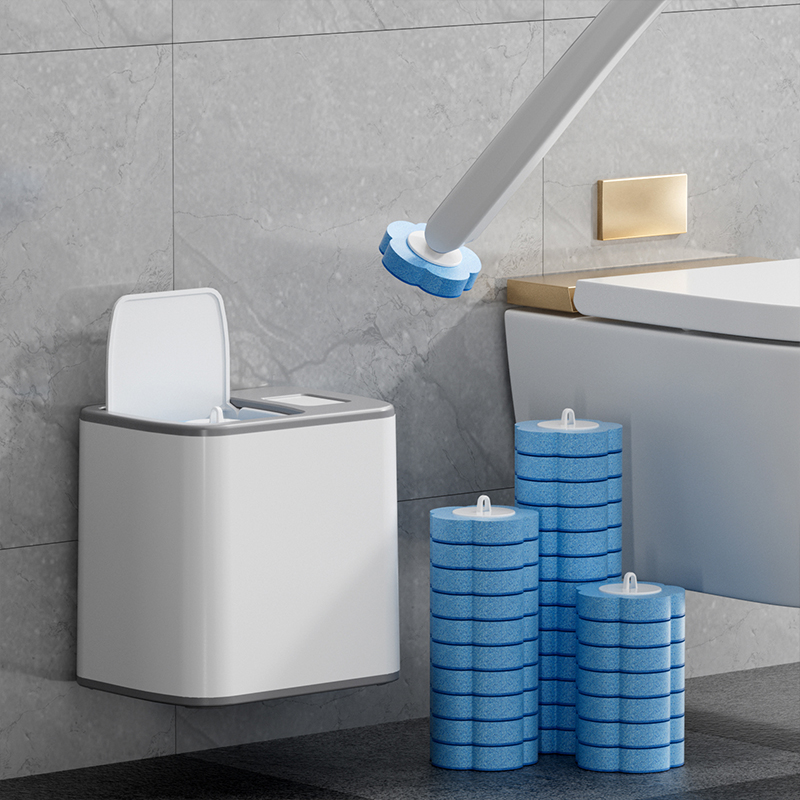 Escova descartável do toalete  - Toilet Brush Holder avaliação e preço