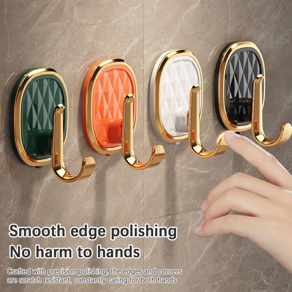 Ganchos de parede adesivos for - Home Bathroom Shelf avaliação e preço
