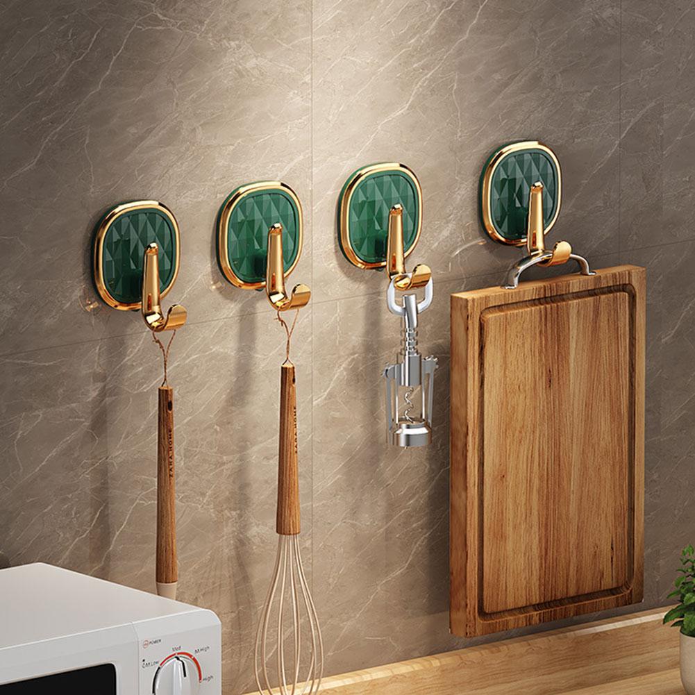 Ganchos de parede adesivos for - Home Bathroom Shelf avaliação e preço