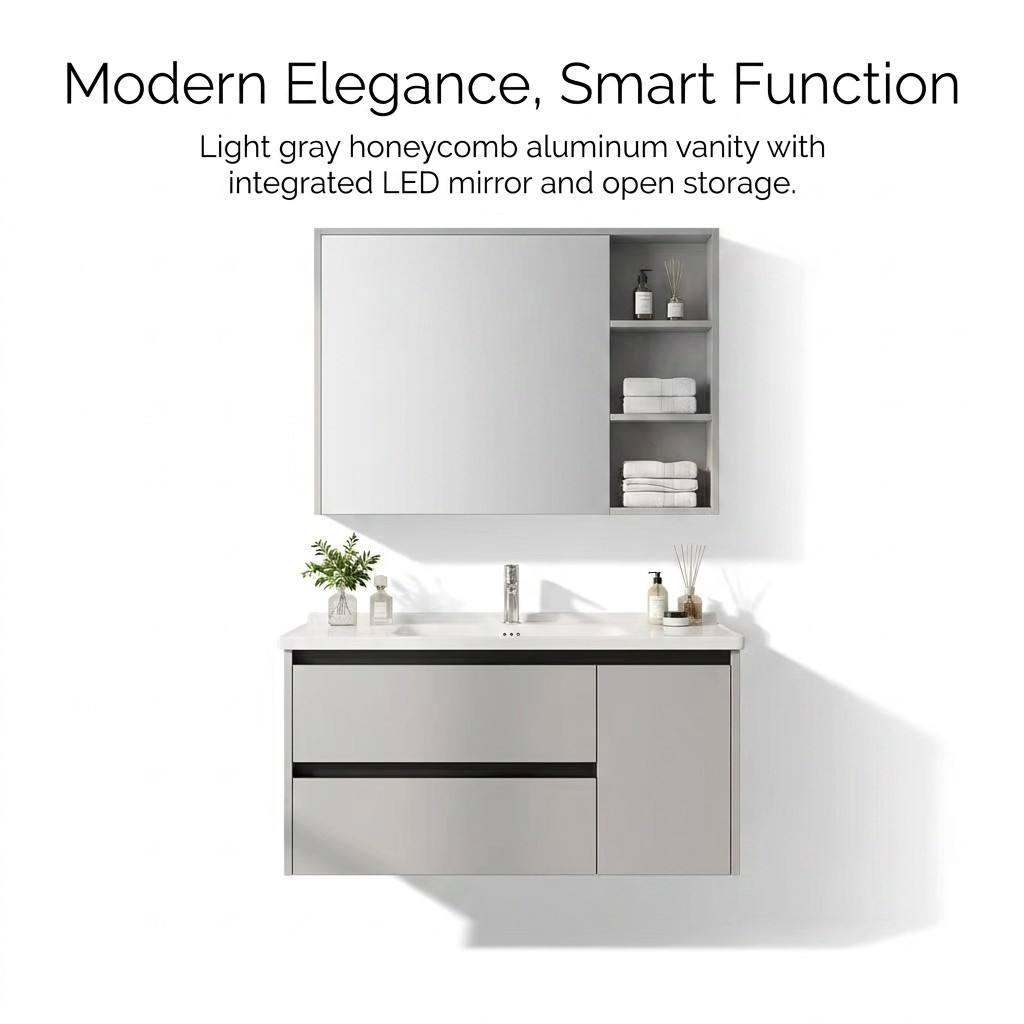 Armário de Banheiro Moderno Ec - Home Living Bathroom Vanity avaliação e preço