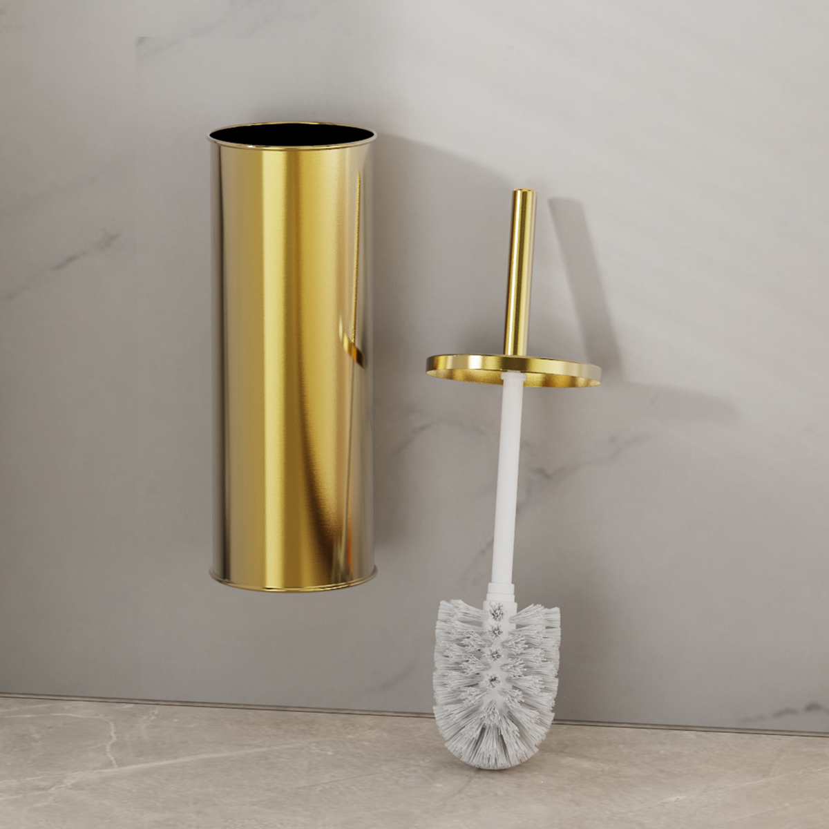 1 conjunto de escova de limpez - Toilet Brush Holder avaliação e preço