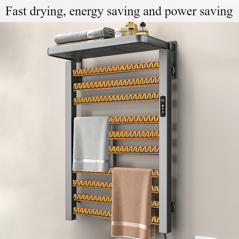 Toalheiro Elétrico de Metal pa - Home Bathroom Shelf avaliação e preço